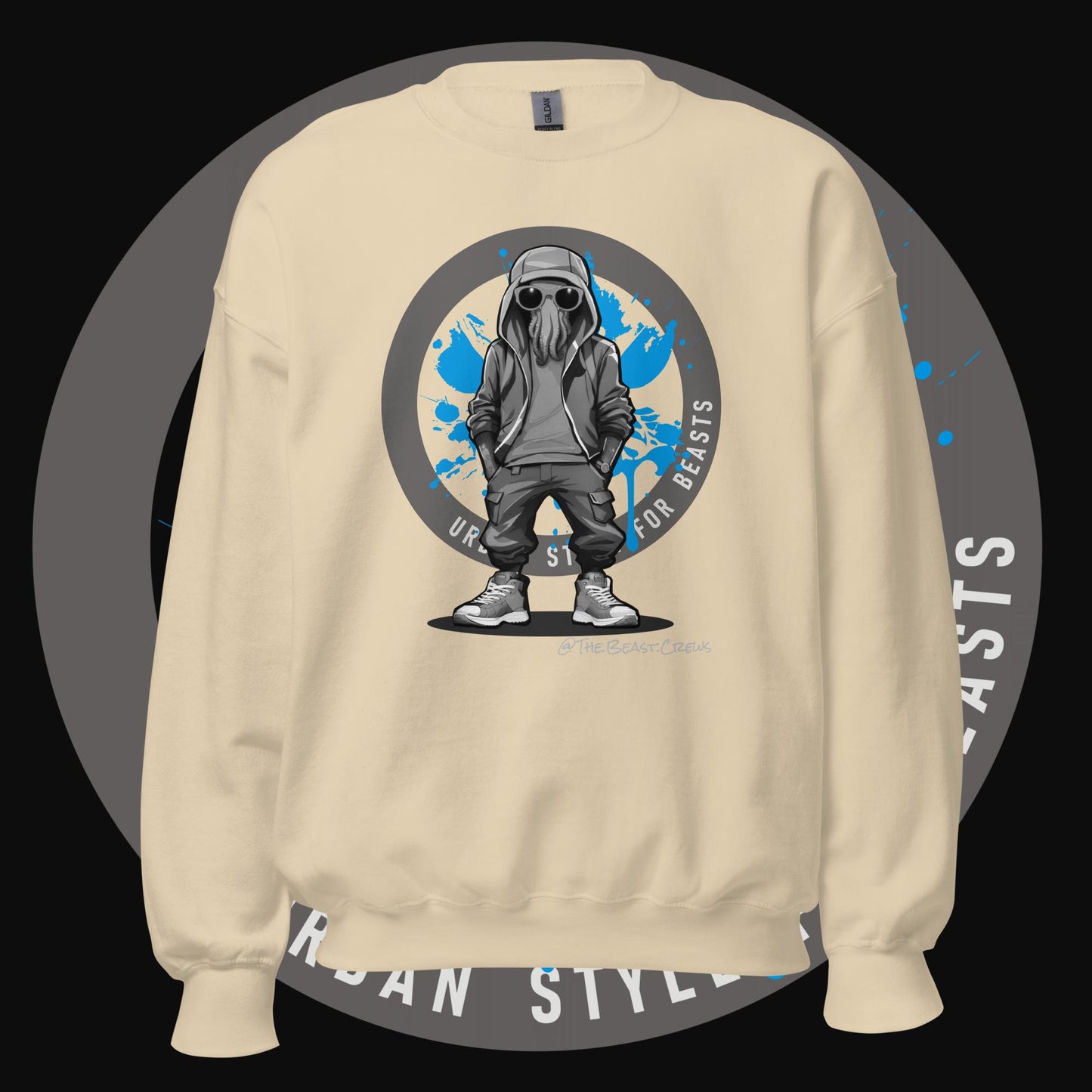 Octopus Grayscale - Unisex Sweatshirt