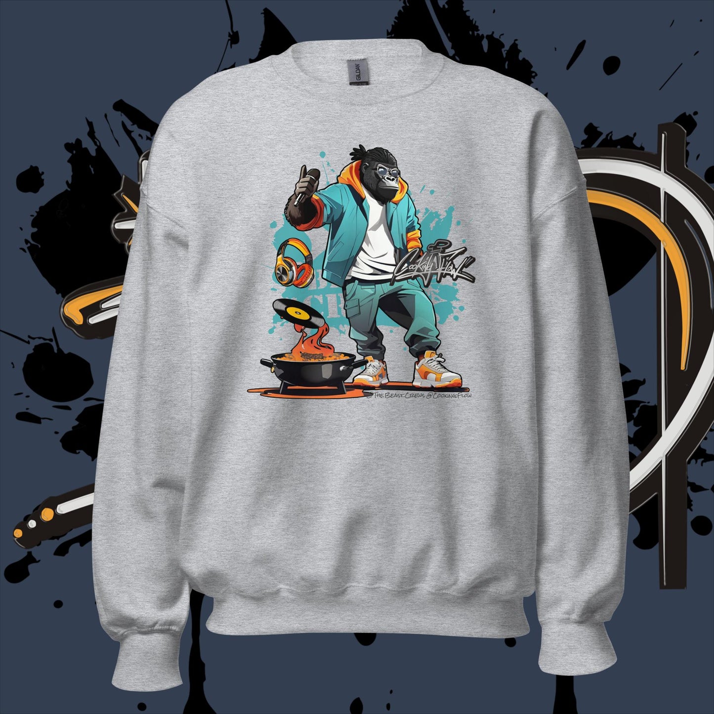 Cooking Flow Color- Unisex Sweatshirt