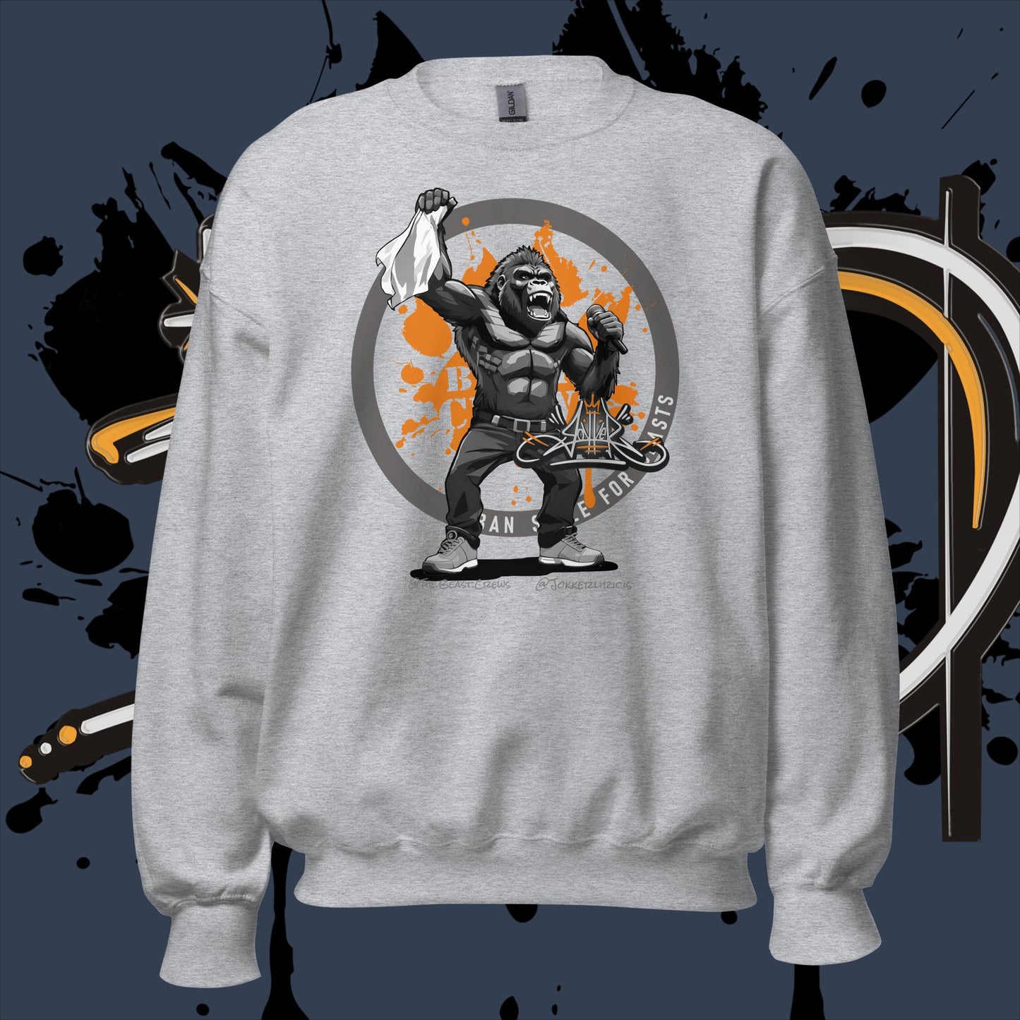 Jokker Grayscale - Unisex Sweatshirt