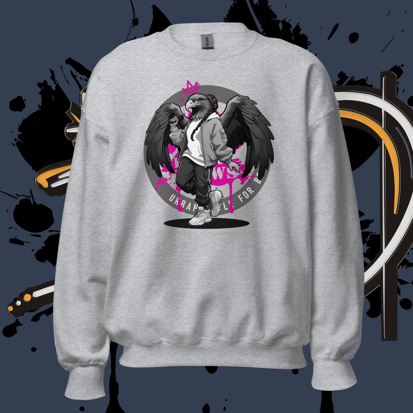 Poetisa Grayscale - Unisex Sweatshirt