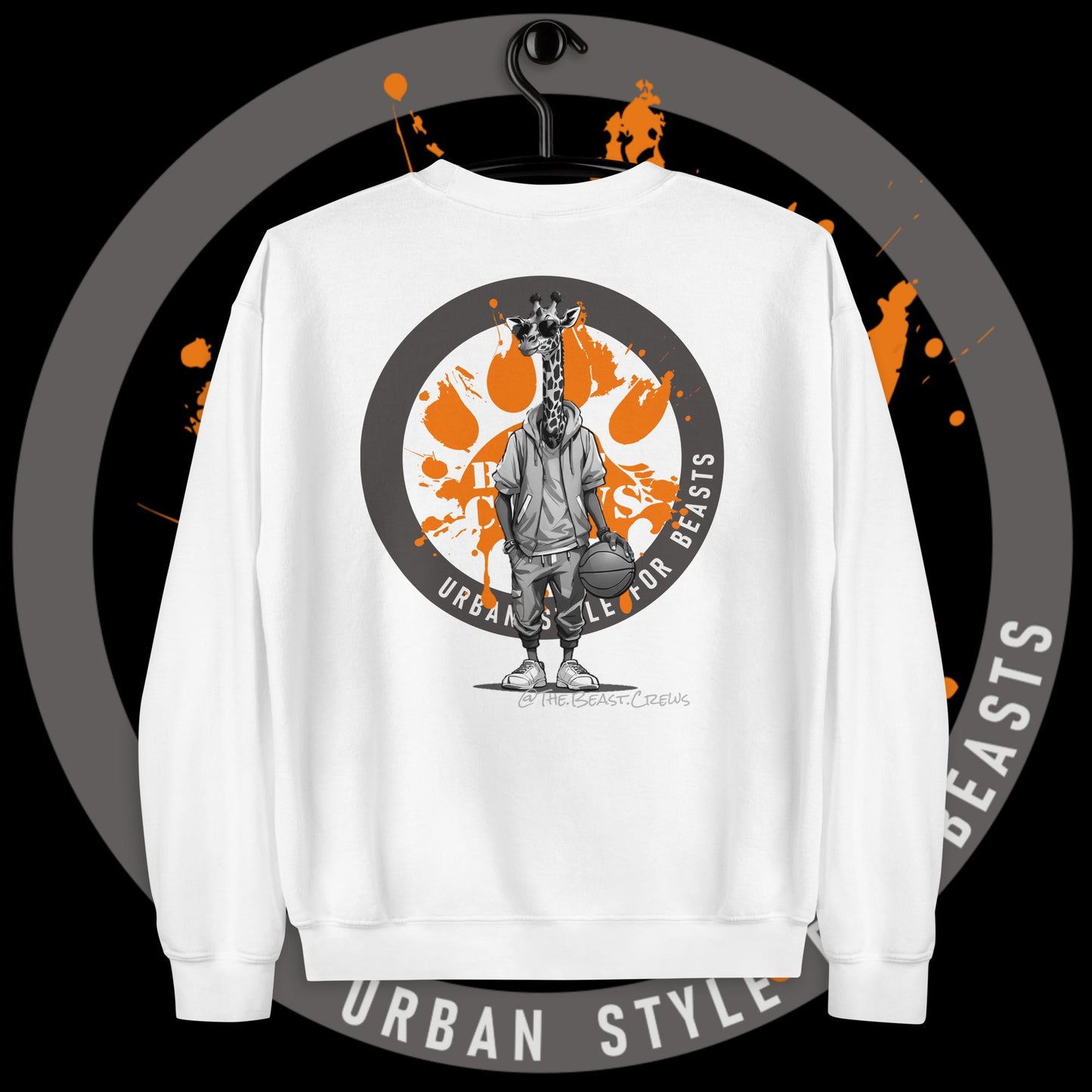 Giraffe One Color - Unisex Sweatshirt