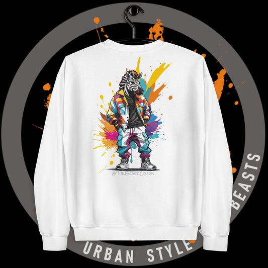 Zebra Fullcolor - Unisex Sweatshirt