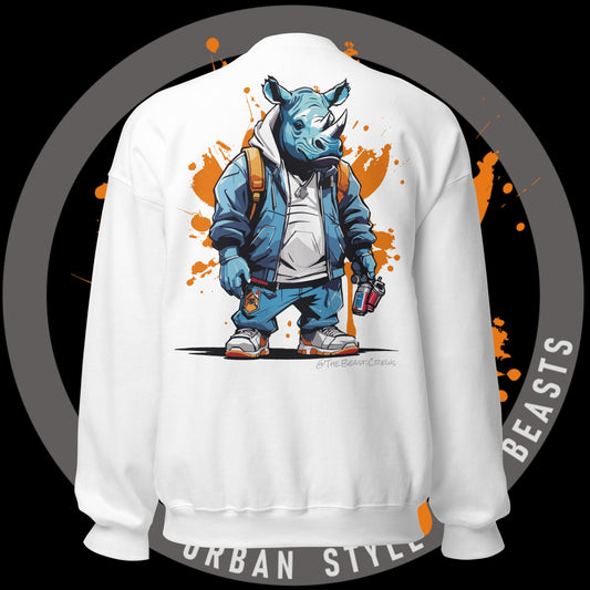 Rhino Full Color - Unisex Sweatshirt