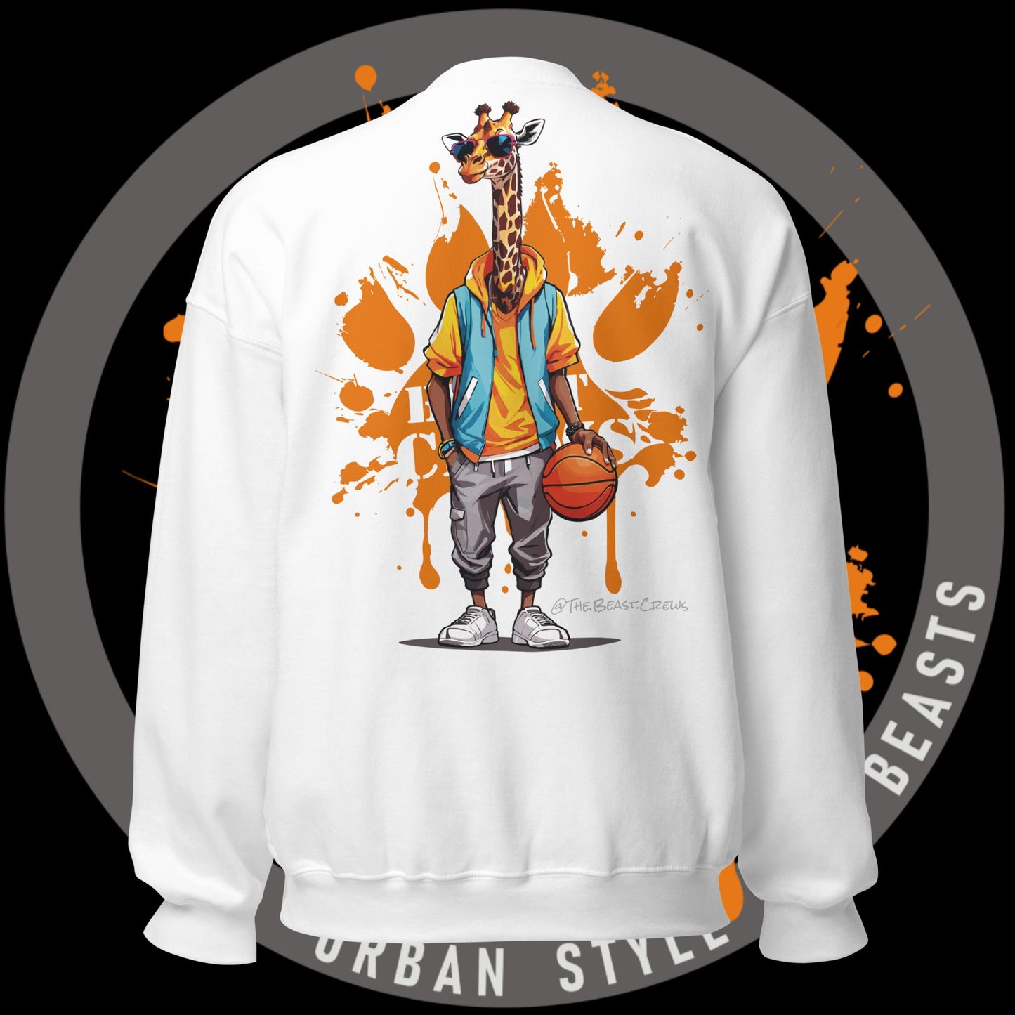 Giraffe Full Color - Unisex Sweatshirt