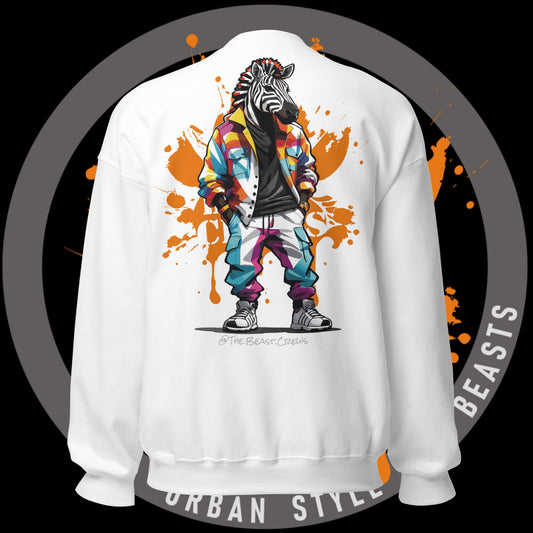 Zebra Full Color - Unisex Sweatshirt