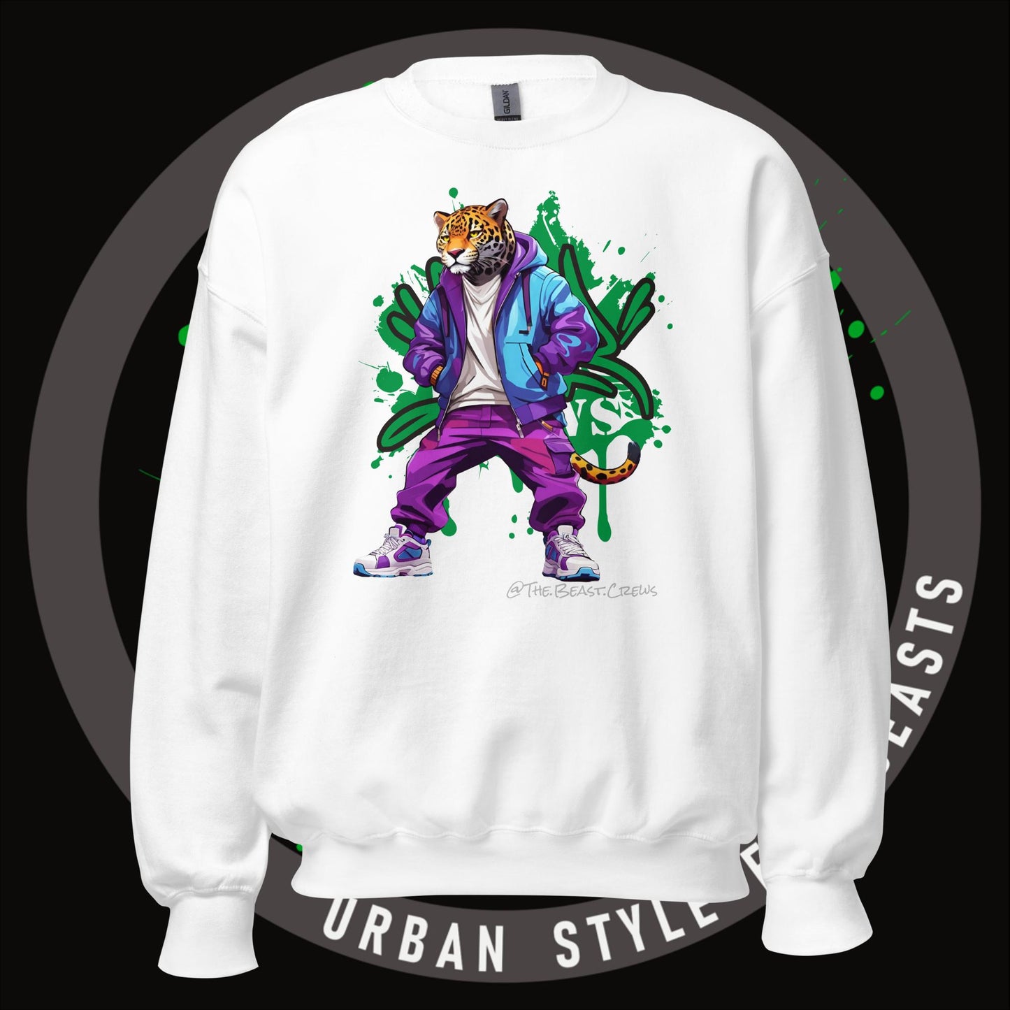 Jaguar Full Color - Unisex Sweatshirt