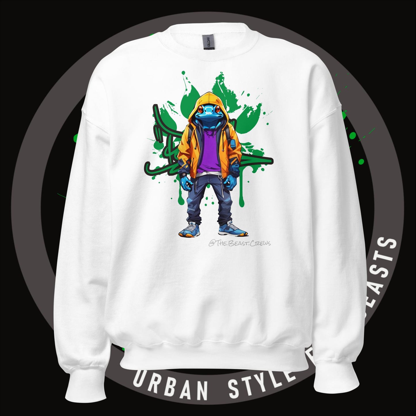 Poison Dart Frog Full Color - Unisex Sweatshirt