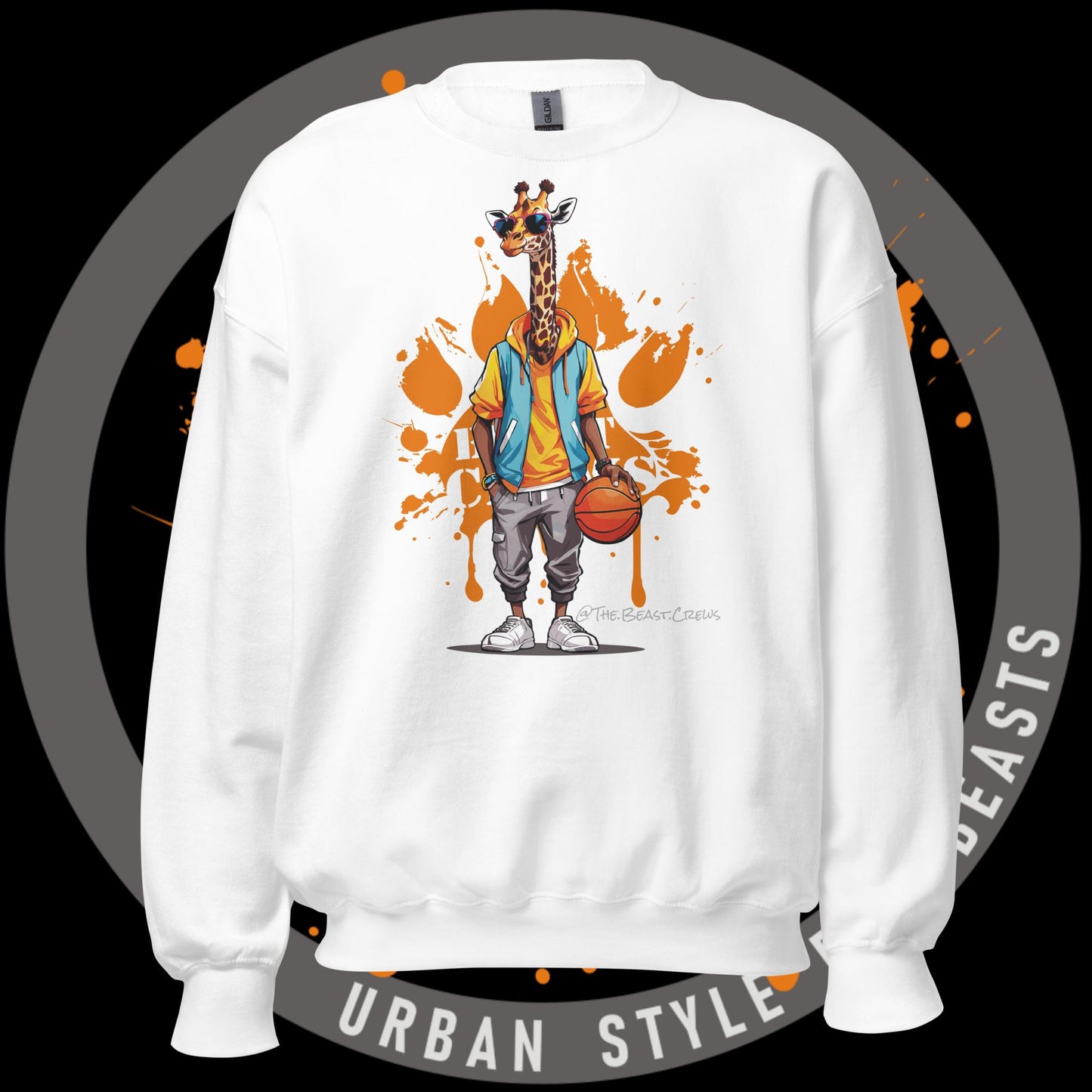 Giraffe Color - Unisex Sweatshirt