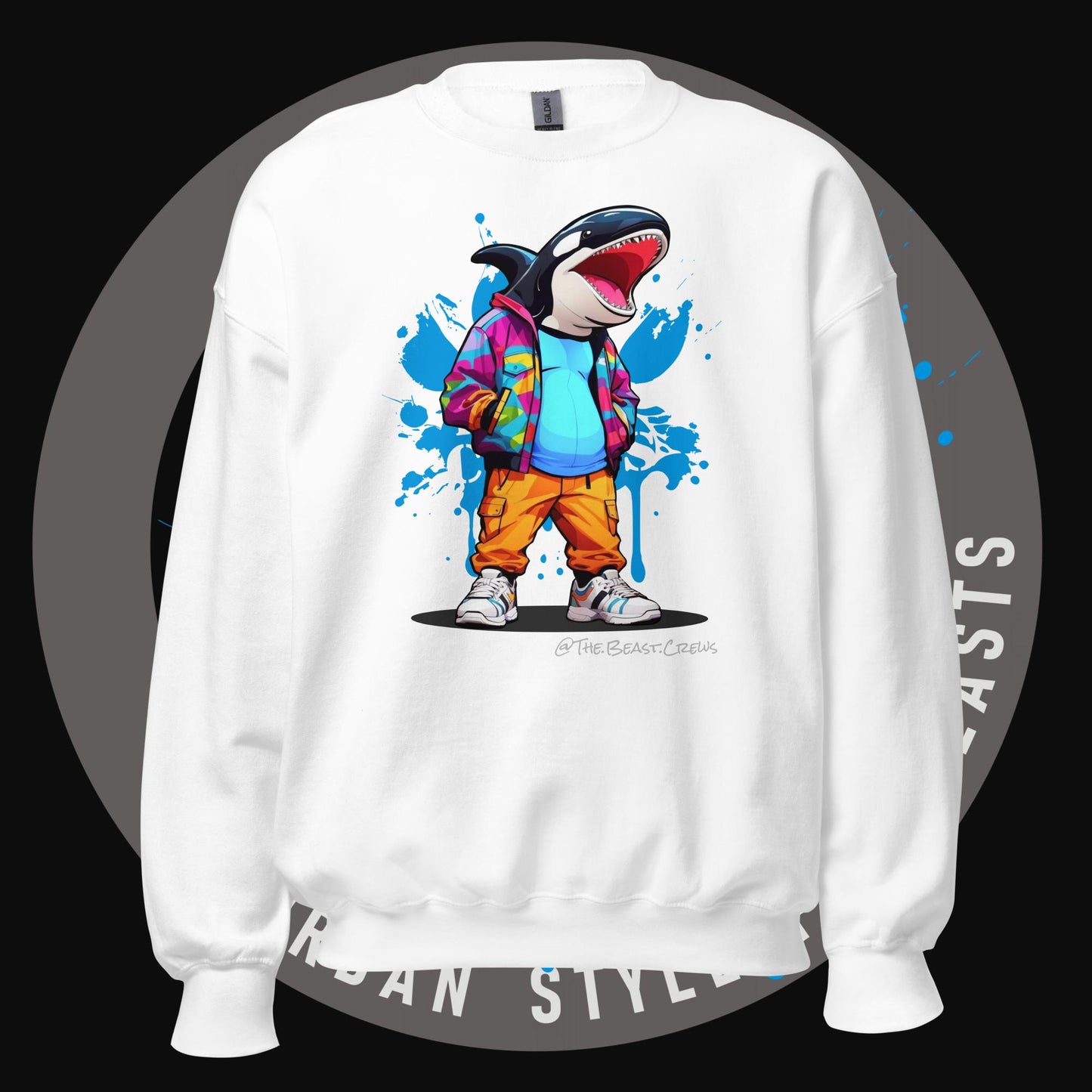 Killer Whale Color - Unisex Sweatshirt