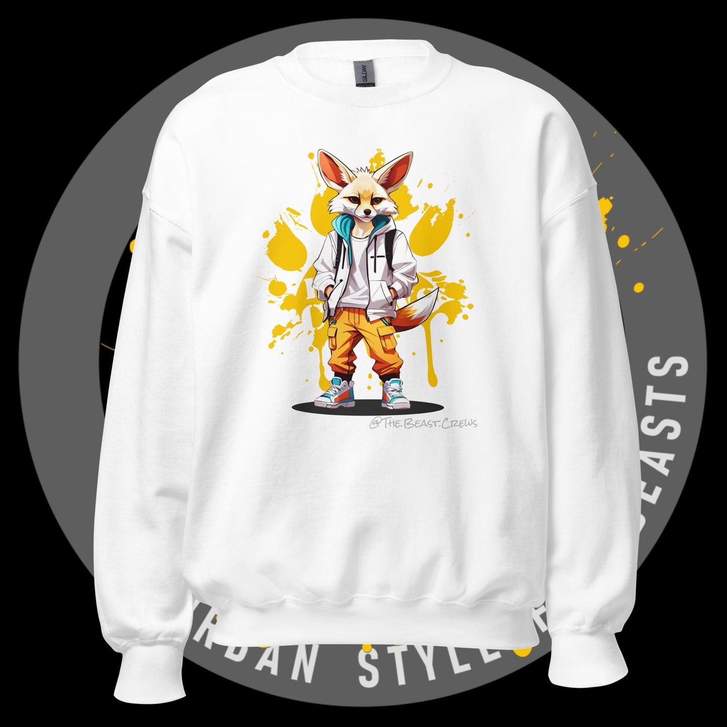 Unisex Sweatshirt - Fenec Fox