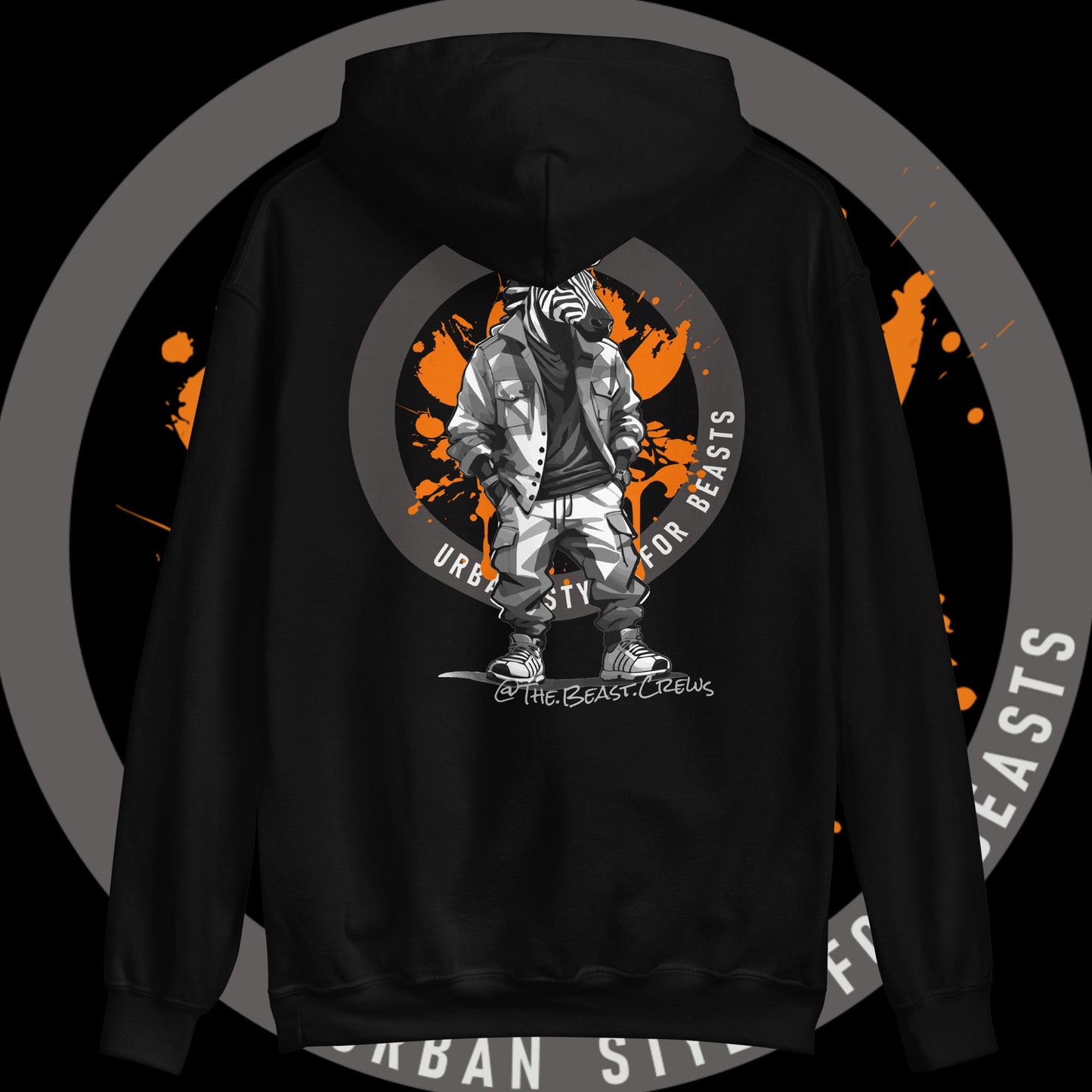 Zebra One Color - Unisex Hoodie