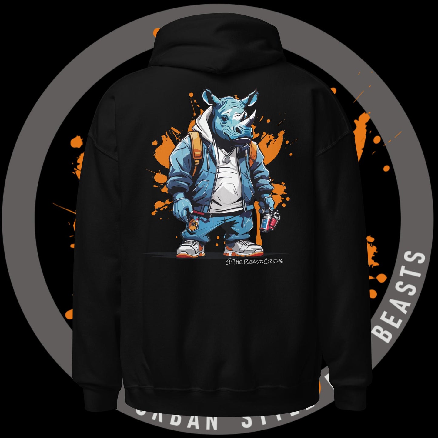 Rhino Full Color - Unisex Hoodie