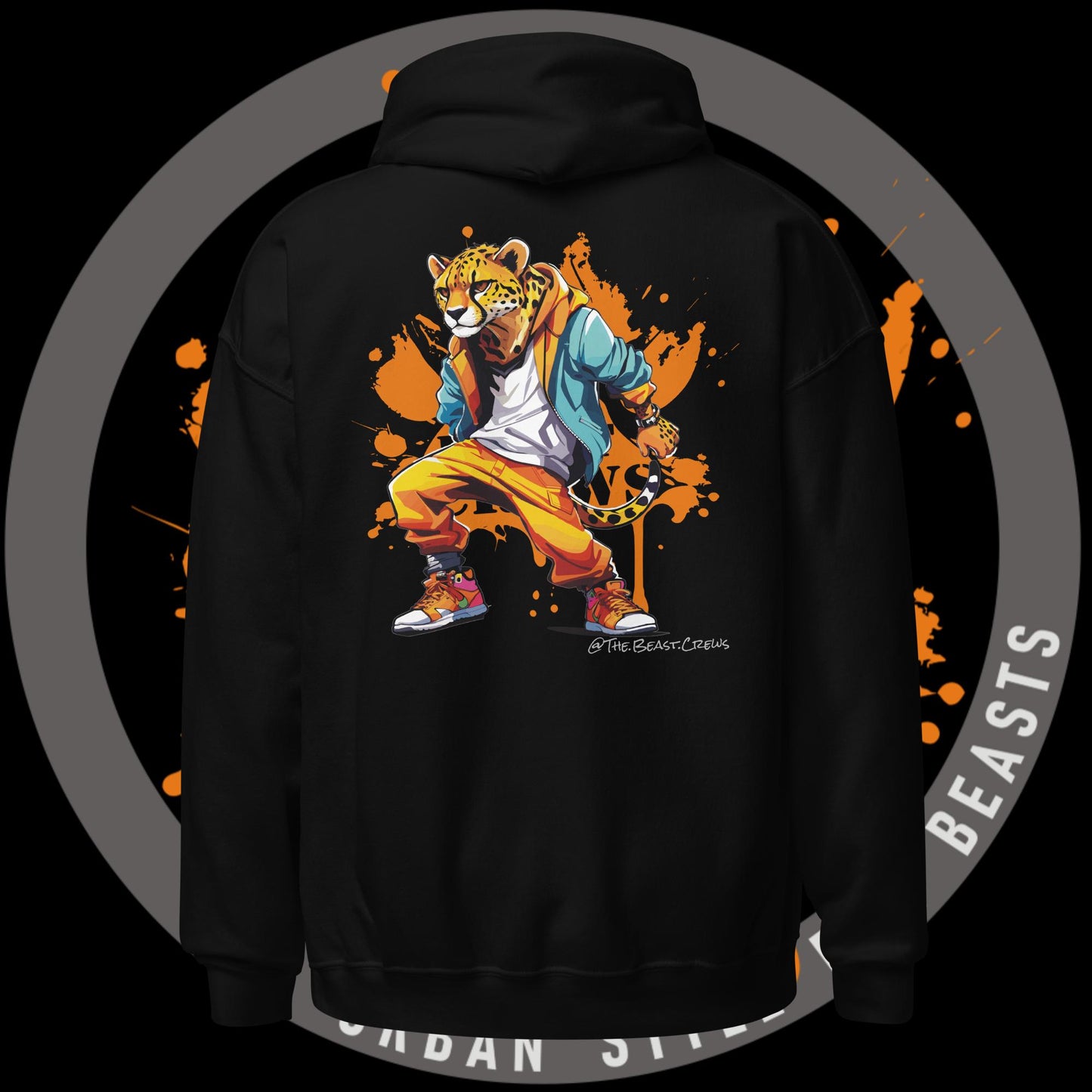 Cheetah Full Color - Unisex Hoodie