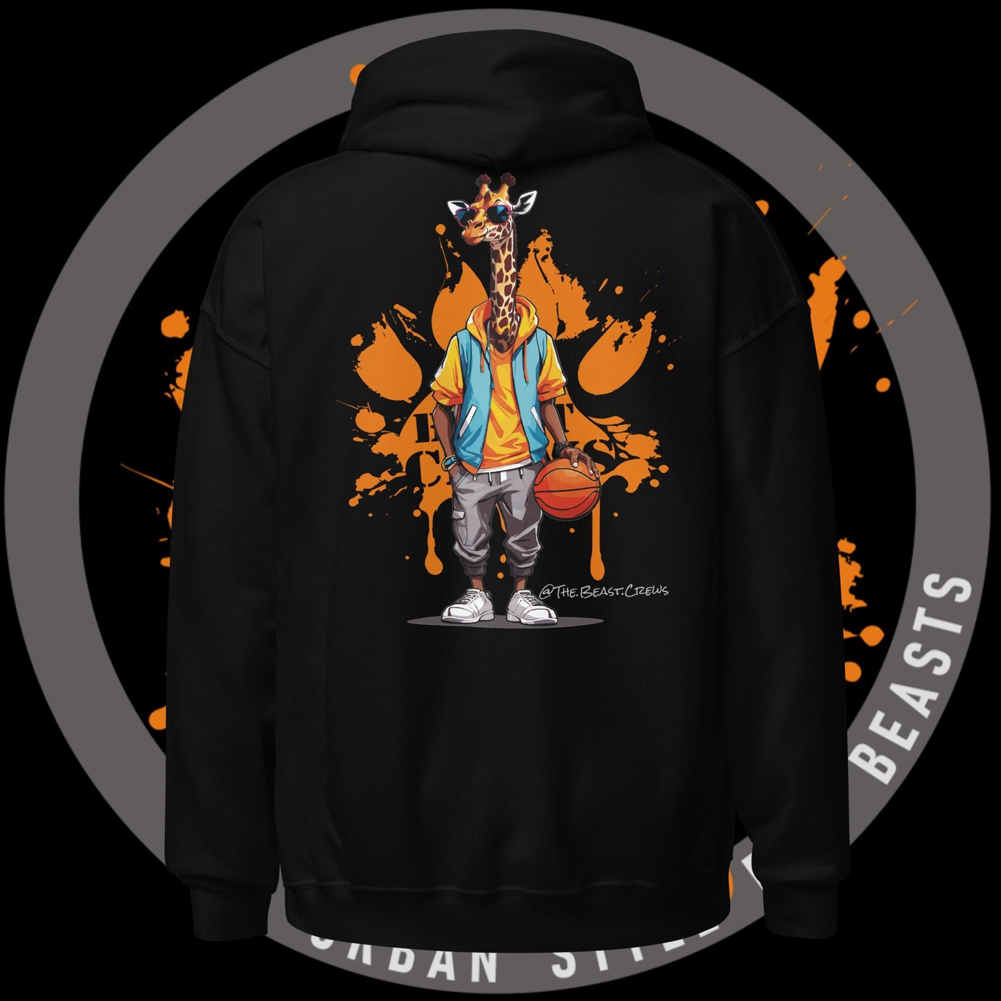 Giraffe Full Color - Unisex Hoodie