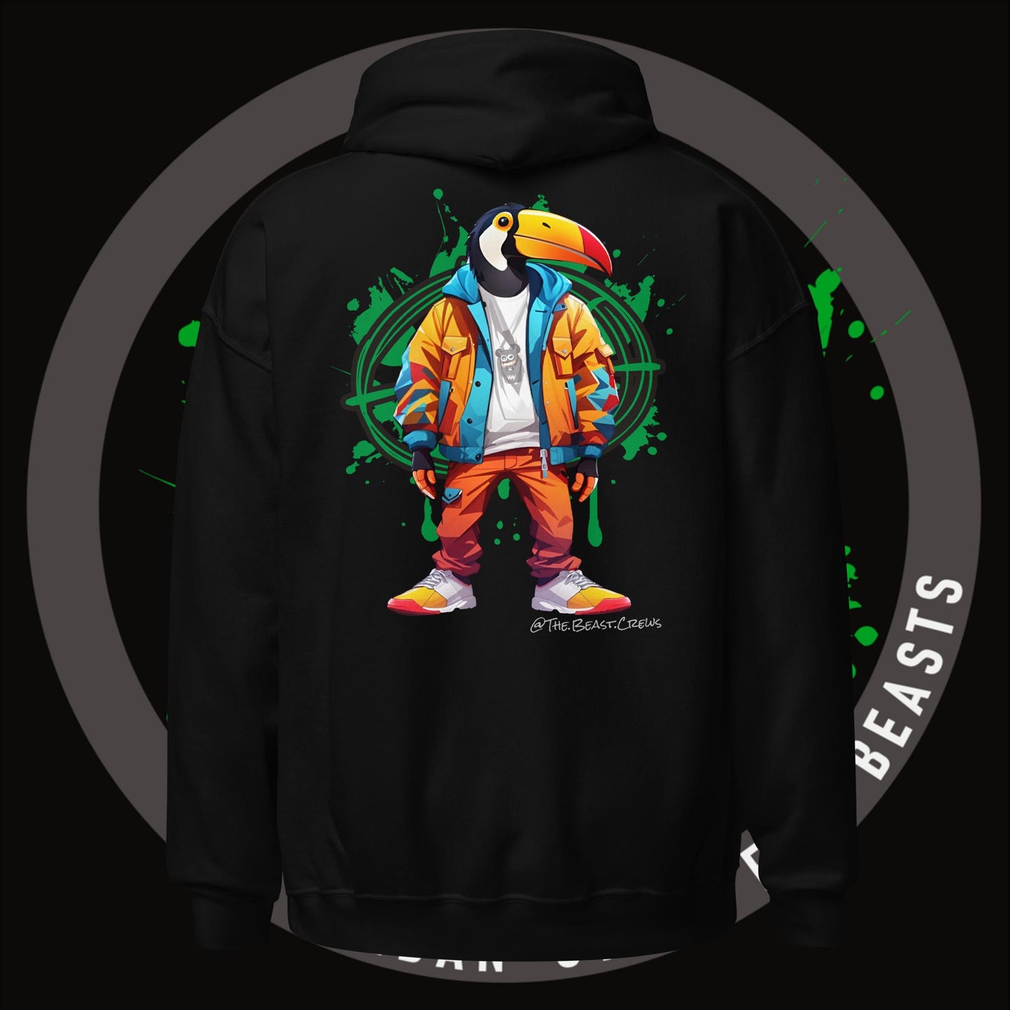 Toucan Full Color - Unisex Hoodie