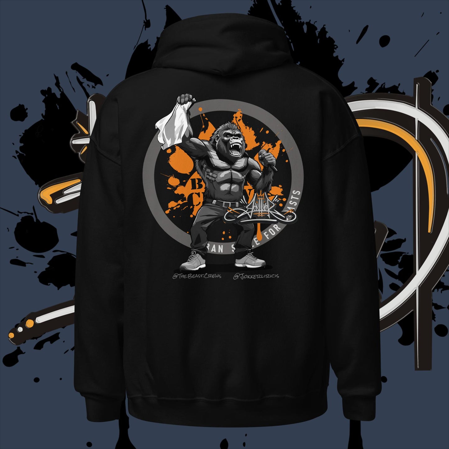 Jokker Grayscale - Unisex Hoodie