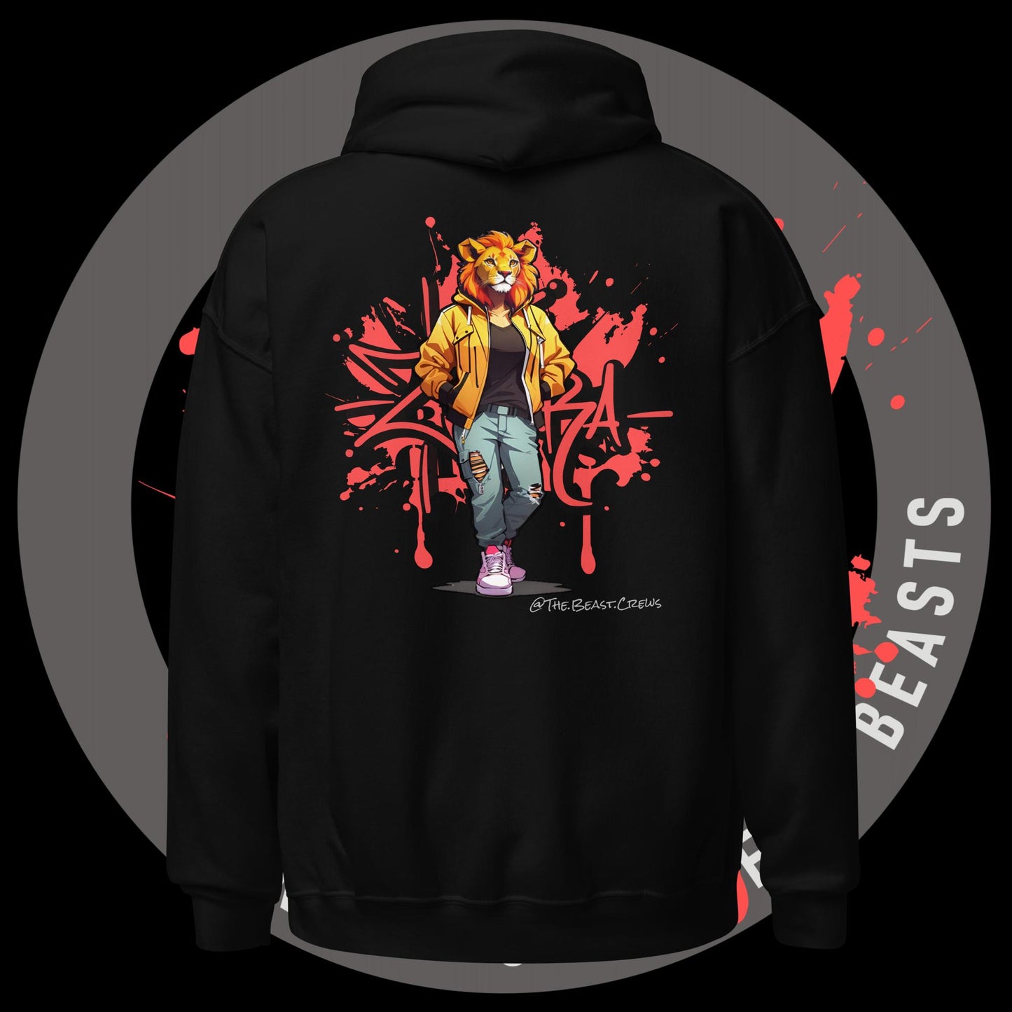 Lioness Queen Full Color - Unisex Hoodie