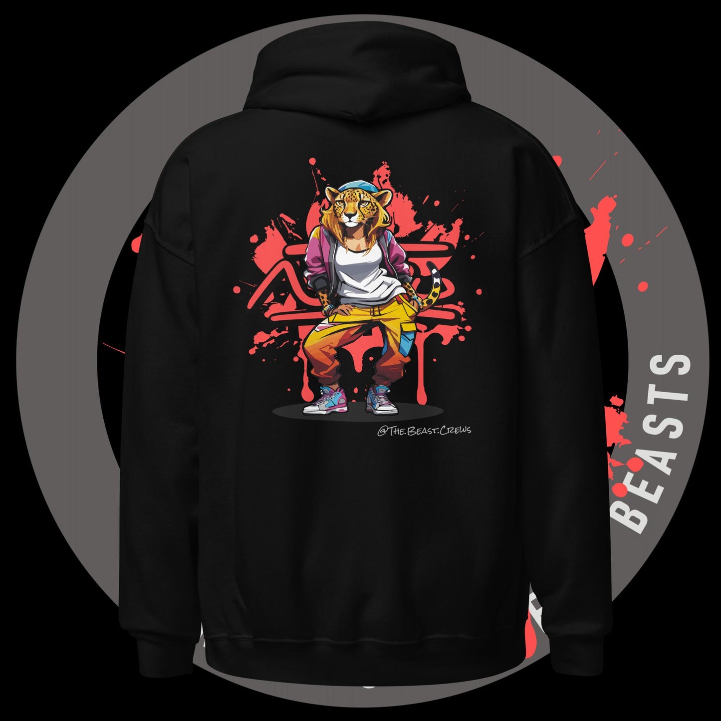 Cheetah Queen Full Color - Unisex Hoodie