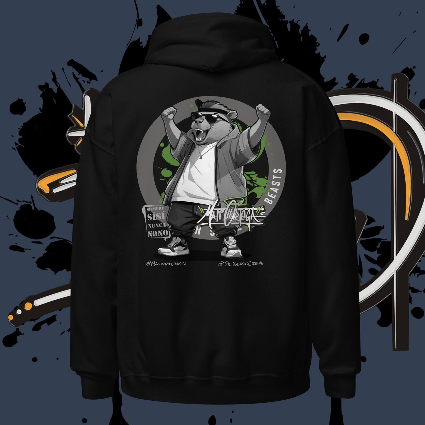 Mati Ortega Gray - Unisex Hoodie