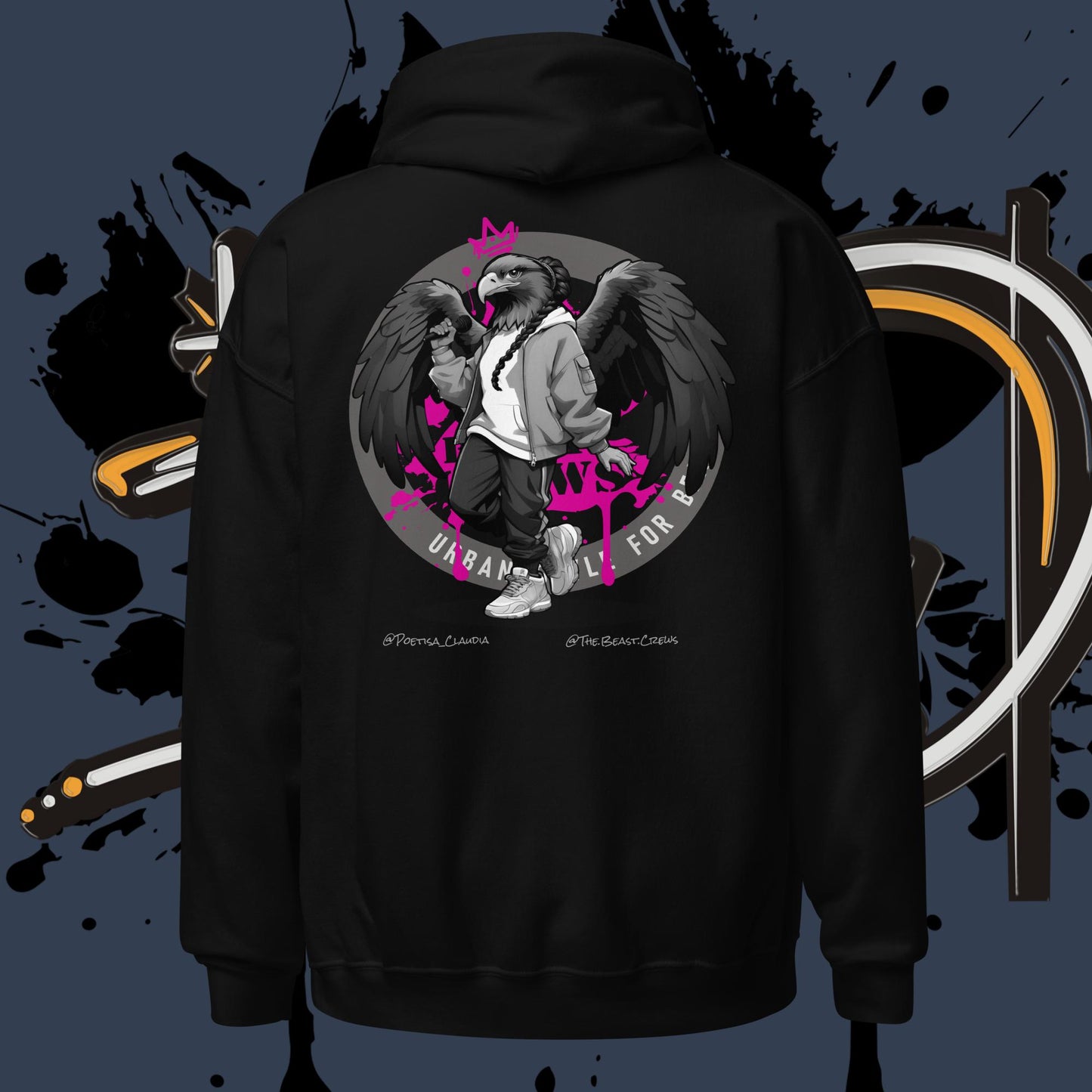 Poetisa Grayscale - Unisex Hoodie