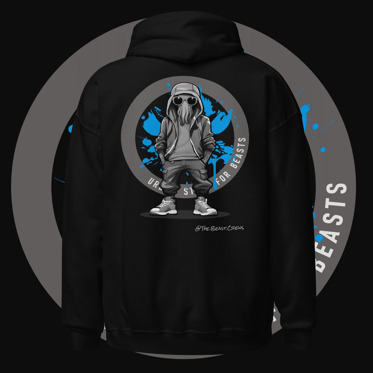 Octopus Grayscale - Unisex Hoodie