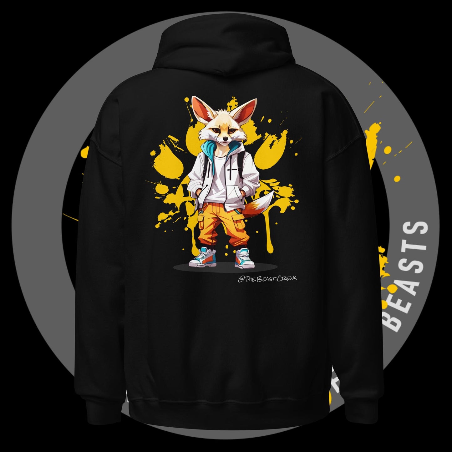 Unisex Hoodie - Fenec Fox