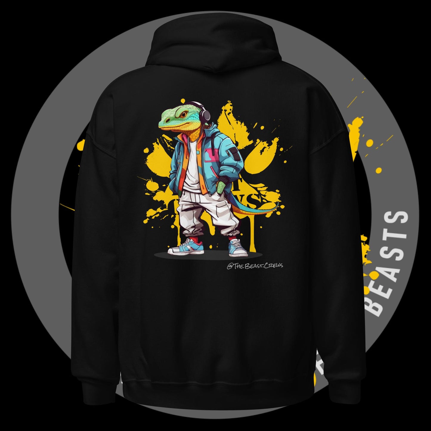Unisex Hoodie - Monitor Lizard