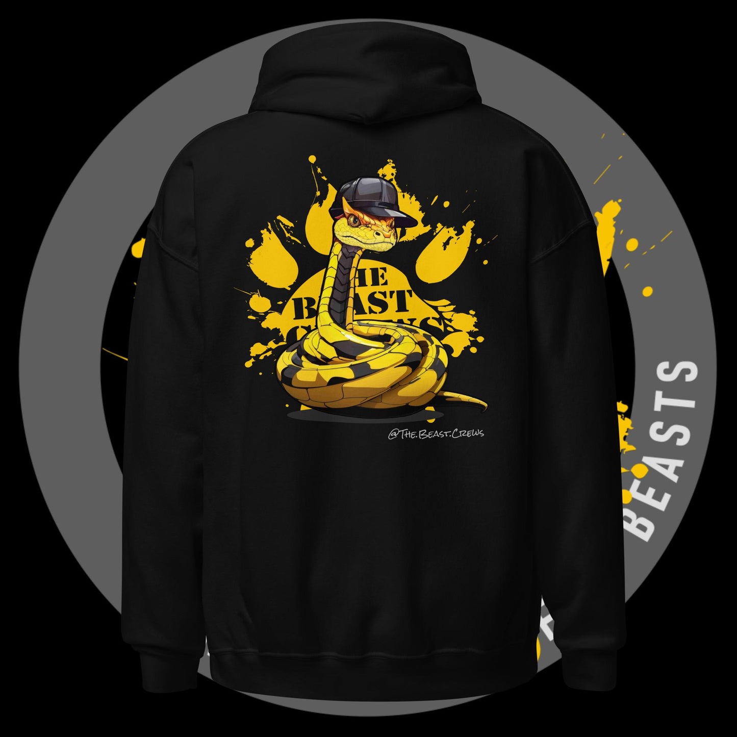 Unisex Hoodie - Horned Viper