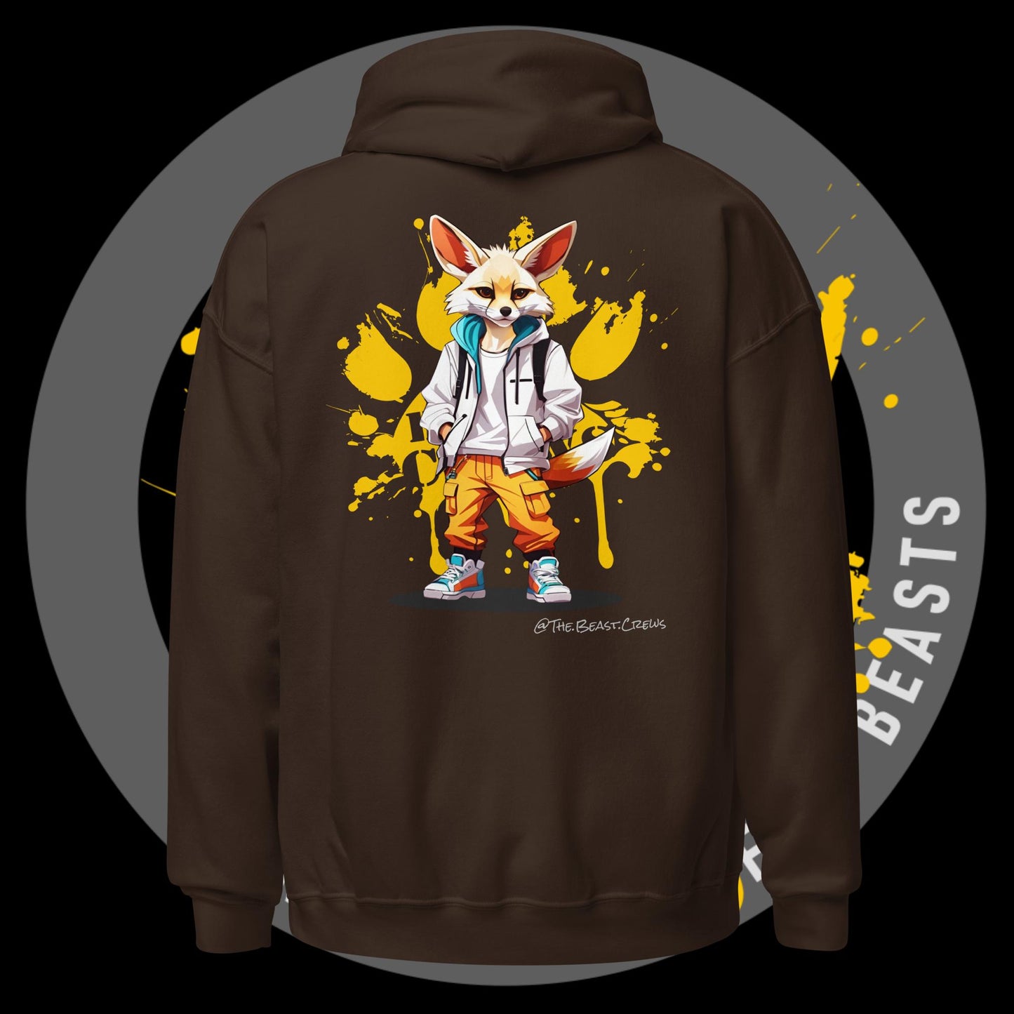 Unisex Hoodie - Fenec Fox