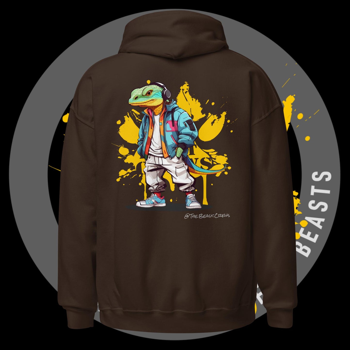 Unisex Hoodie - Monitor Lizard