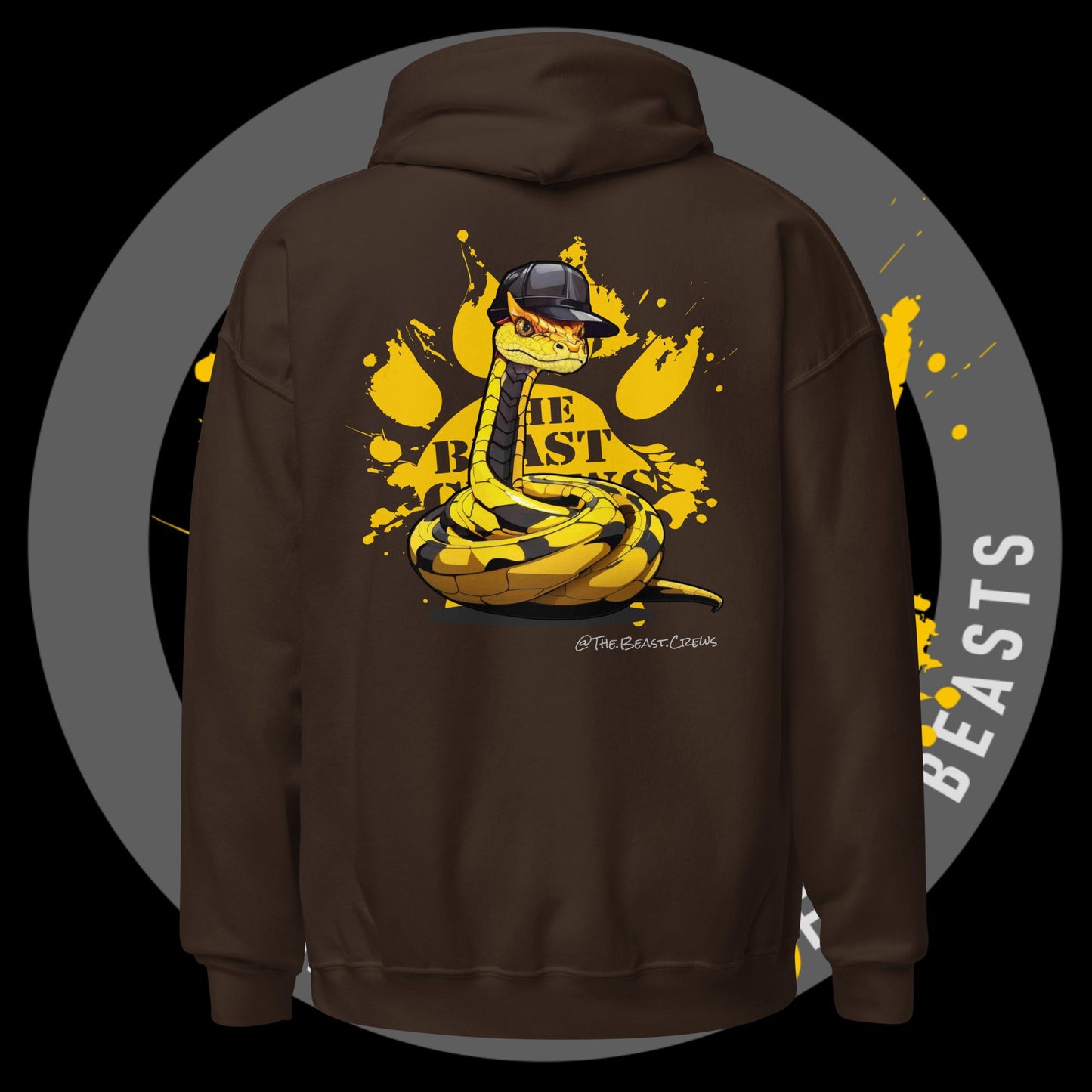 Unisex Hoodie - Horned Viper