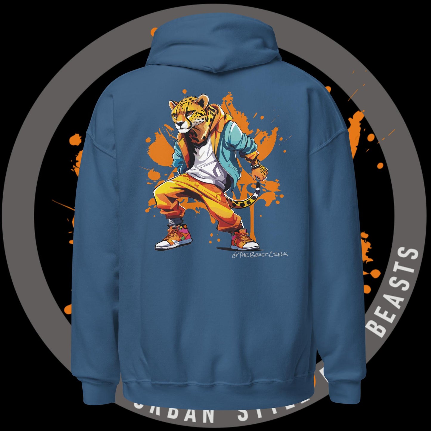 Cheetah Full Color - Unisex Hoodie