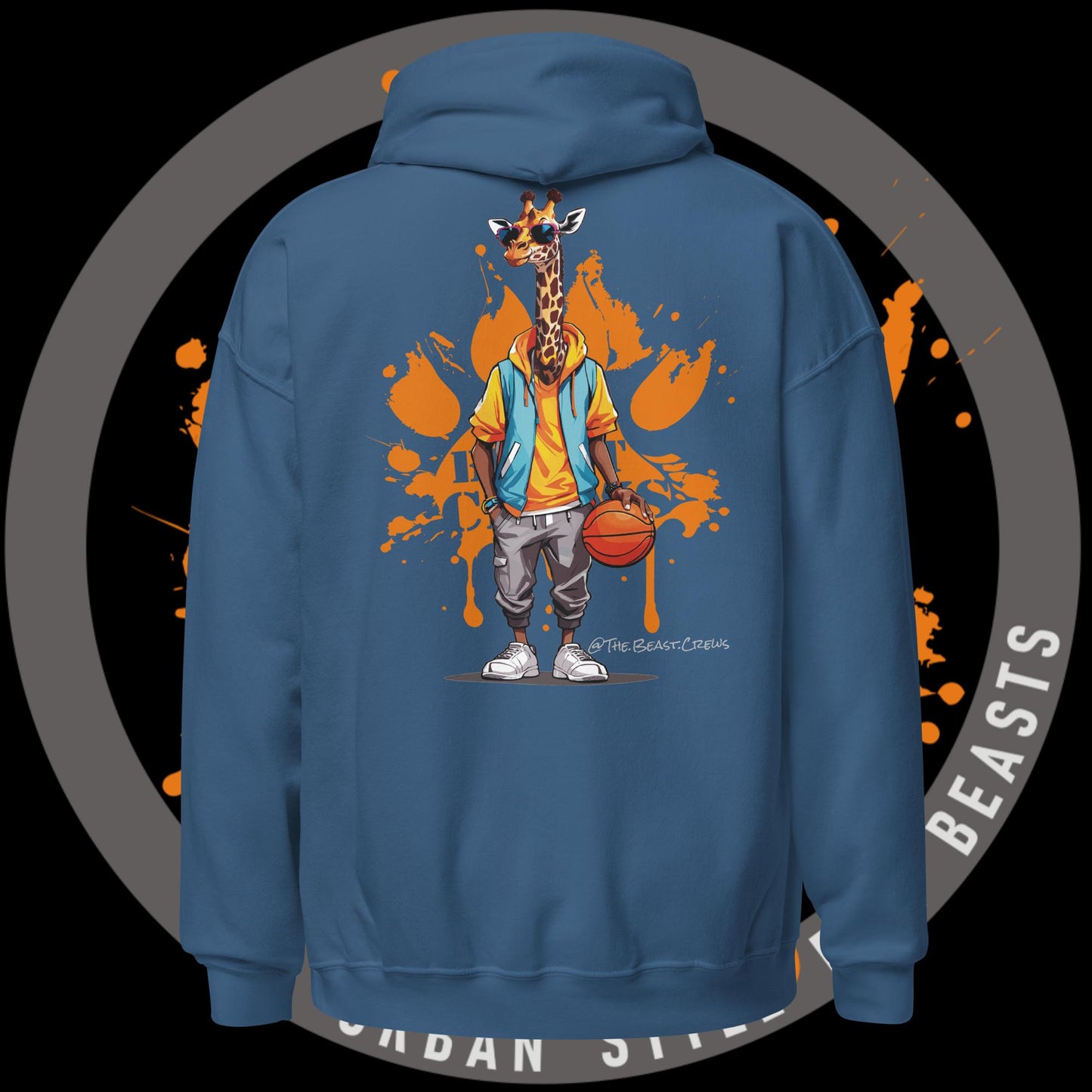 Giraffe Full Color - Unisex Hoodie