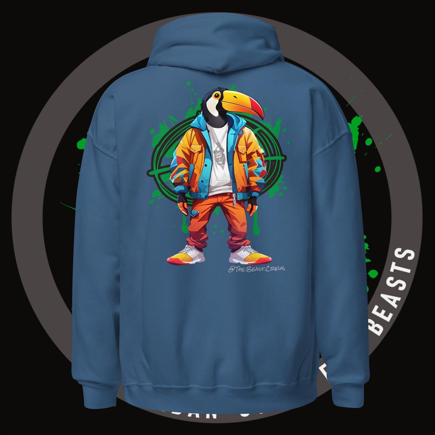 Toucan Full Color - Unisex Hoodie