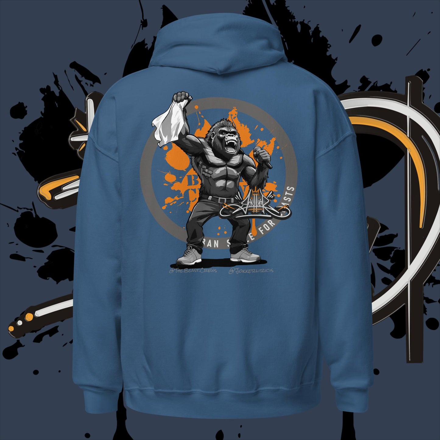 Jokker Grayscale - Unisex Hoodie