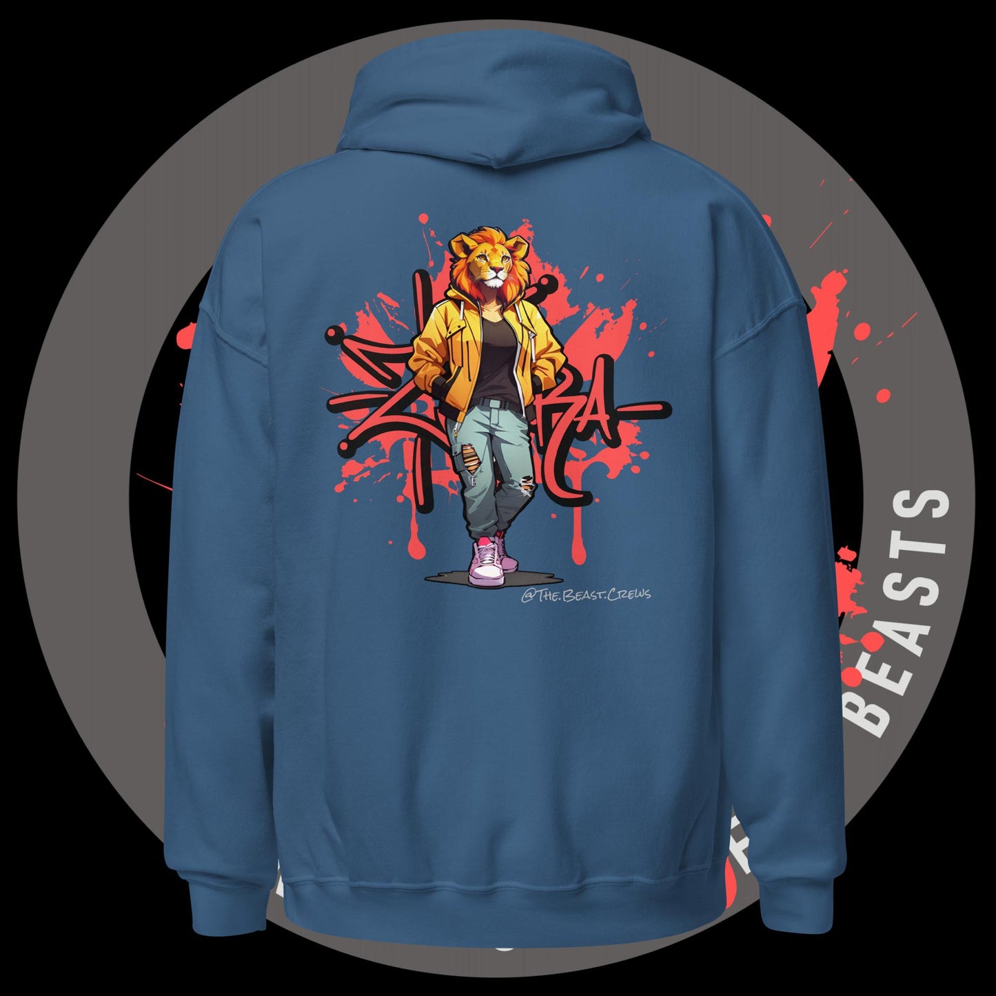 Lioness Queen Full Color - Unisex Hoodie