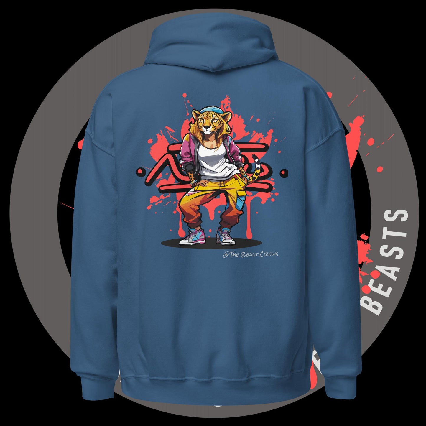 Cheetah Queen Full Color - Unisex Hoodie