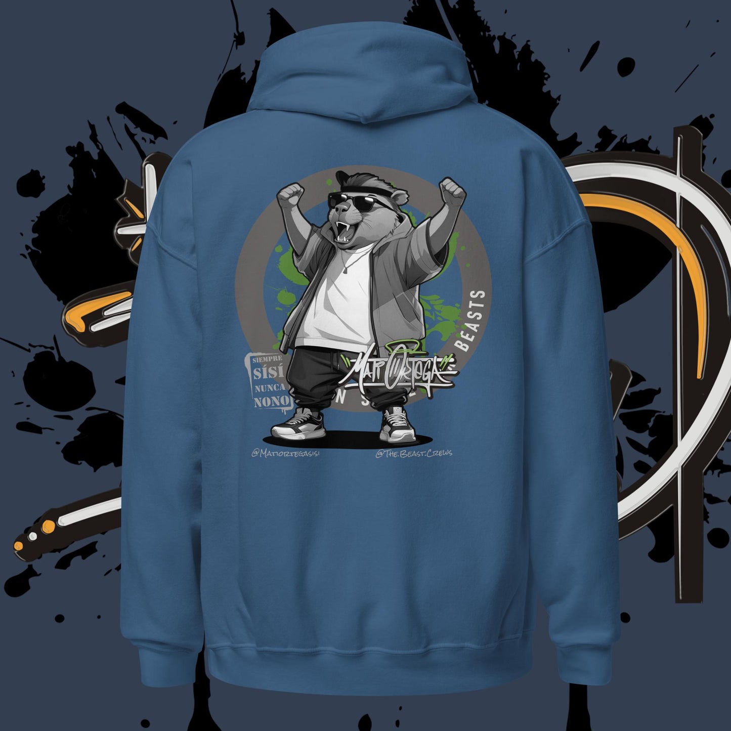 Mati Ortega Gray - Unisex Hoodie
