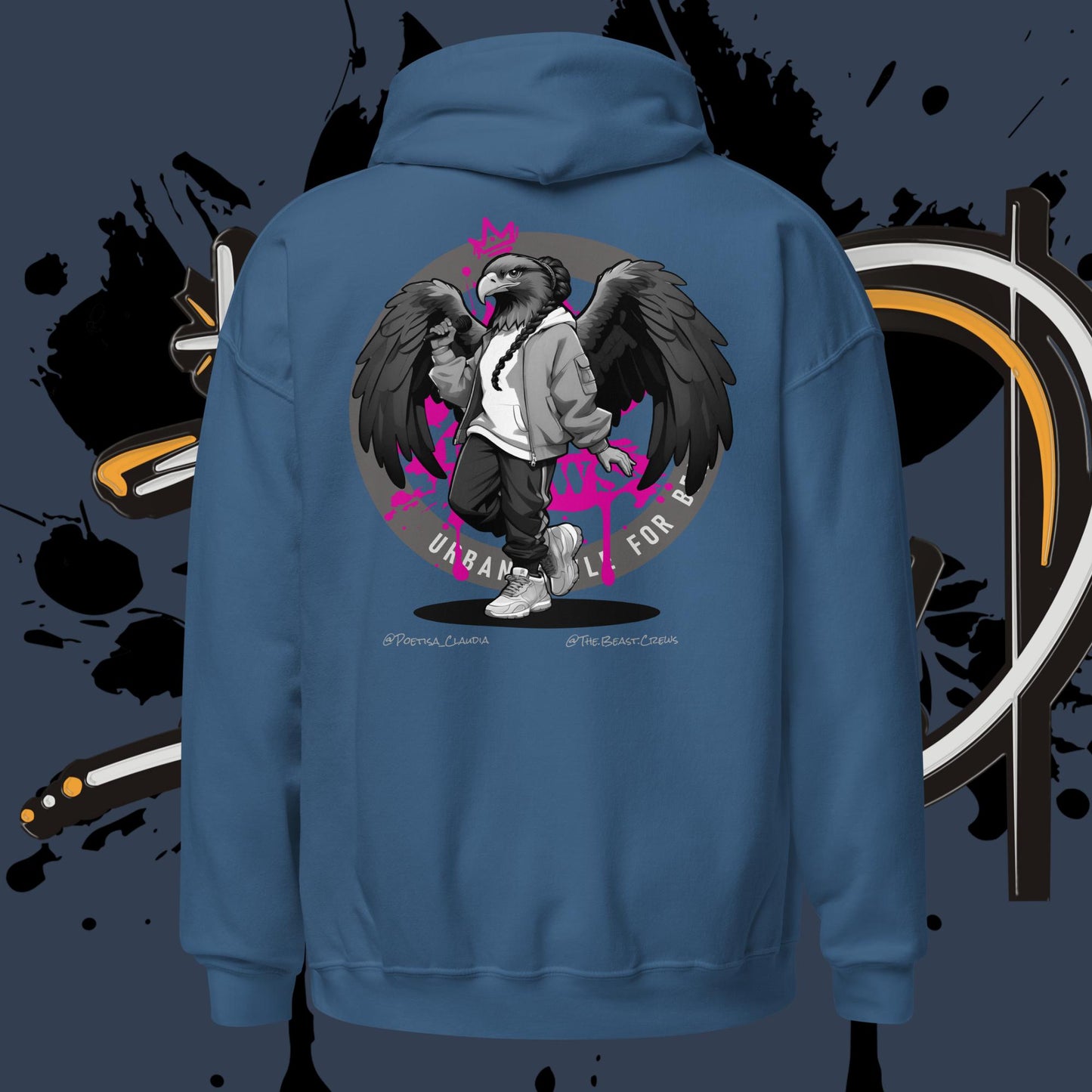 Poetisa Grayscale - Unisex Hoodie