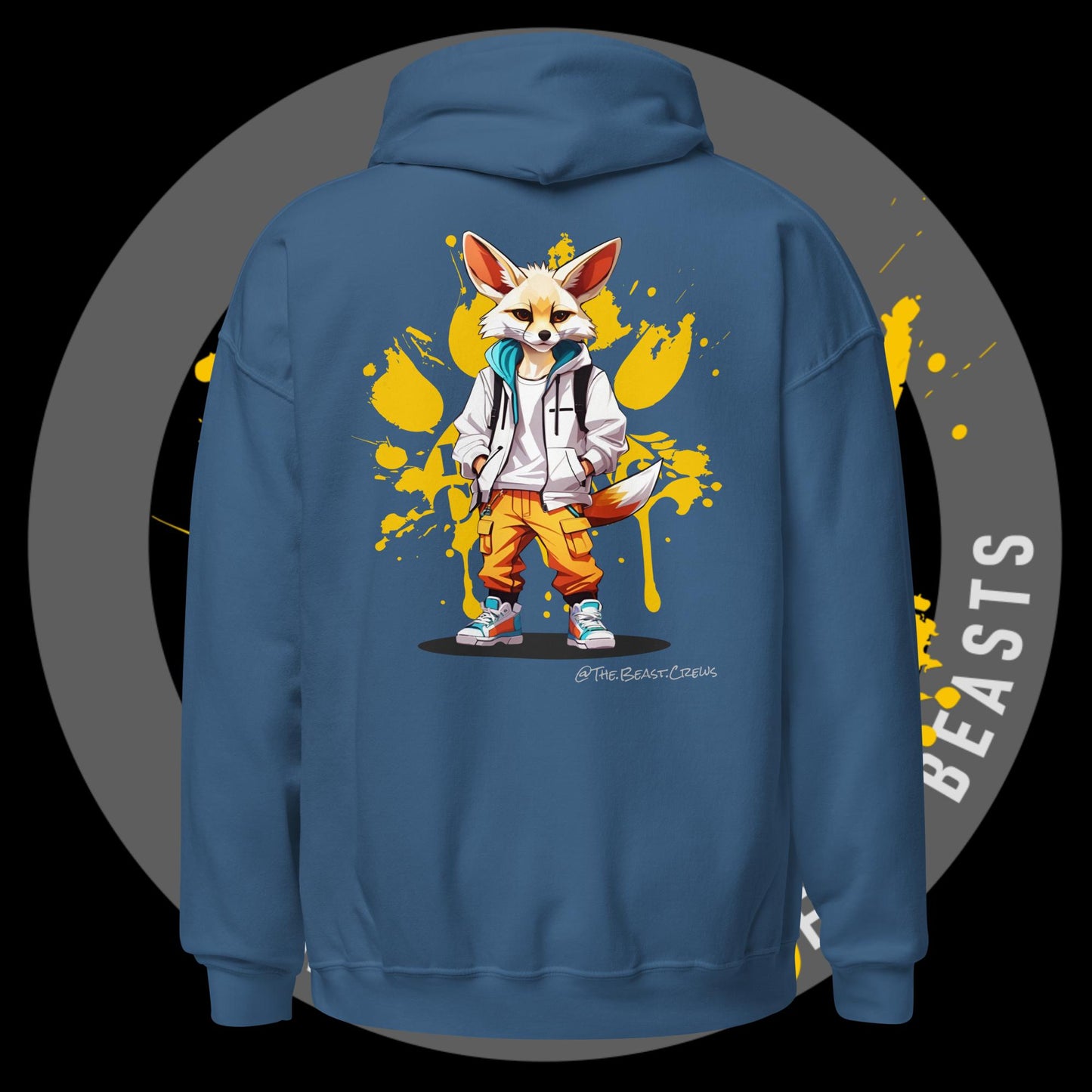 Unisex Hoodie - Fenec Fox