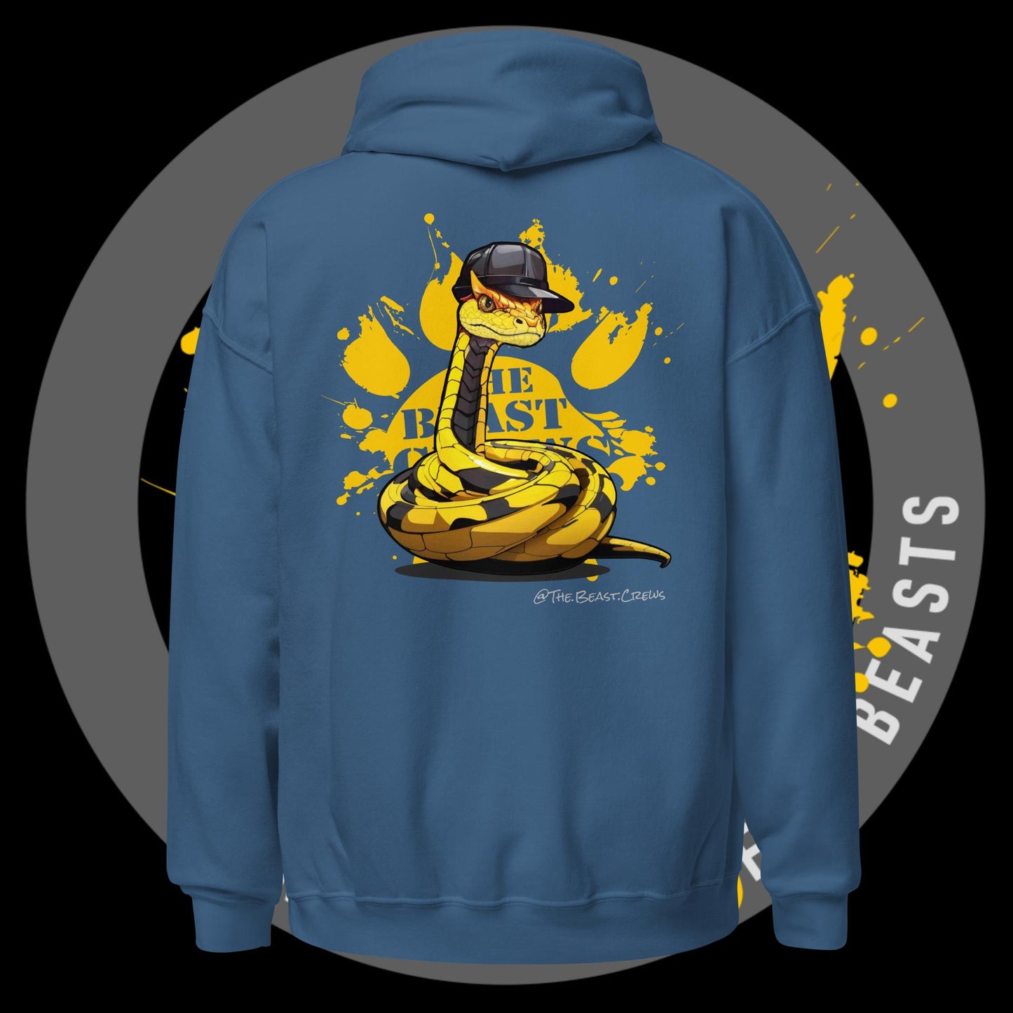 Unisex Hoodie - Horned Viper
