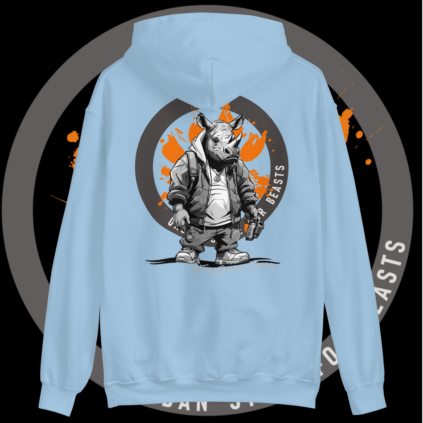 Rhino One Color - Unisex Hoodie