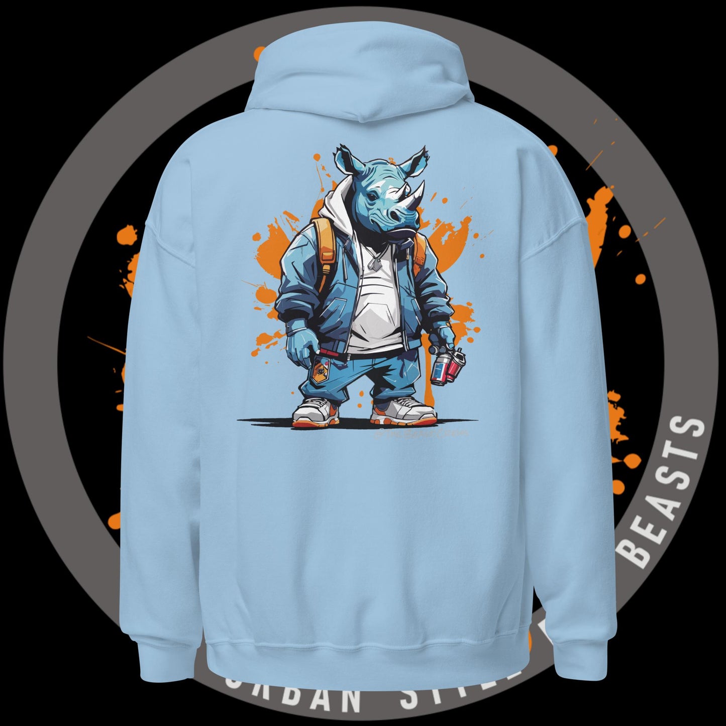Rhino Full Color - Unisex Hoodie
