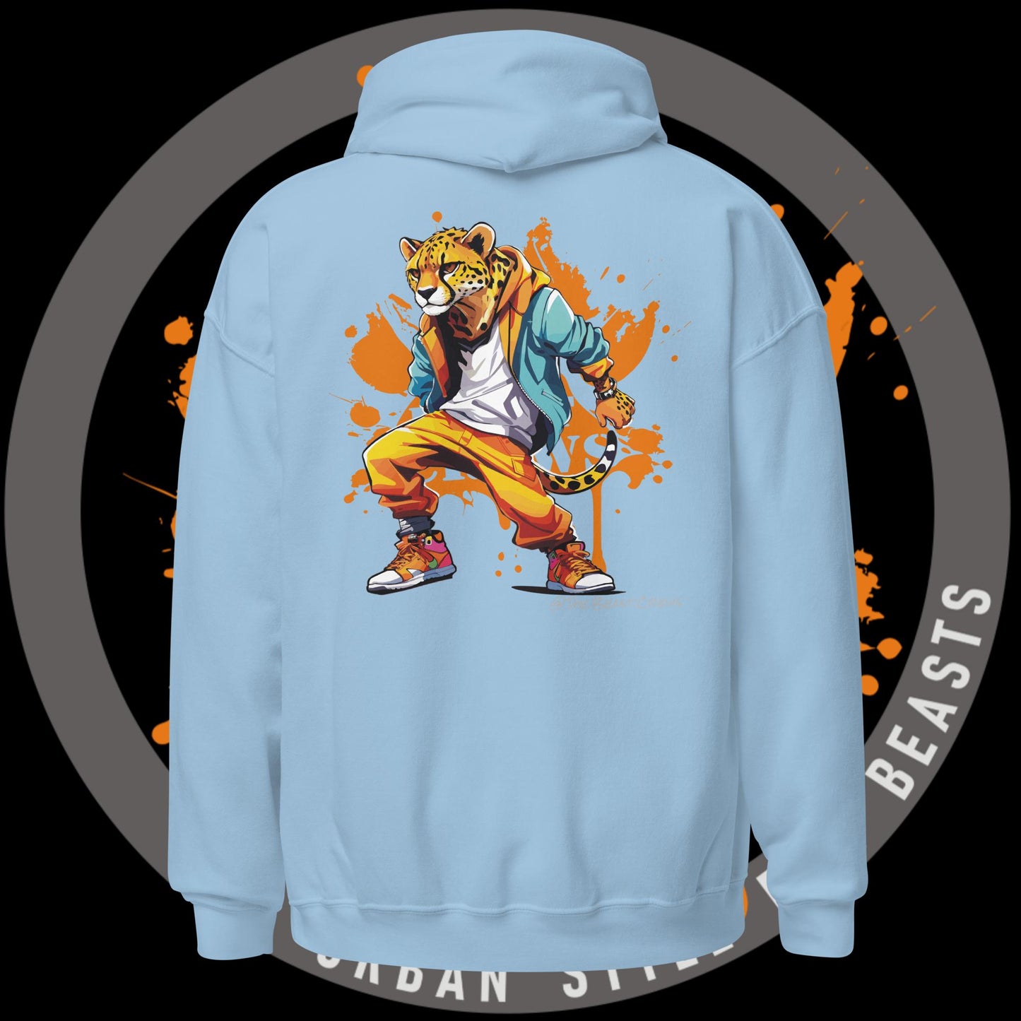 Cheetah Full Color - Unisex Hoodie