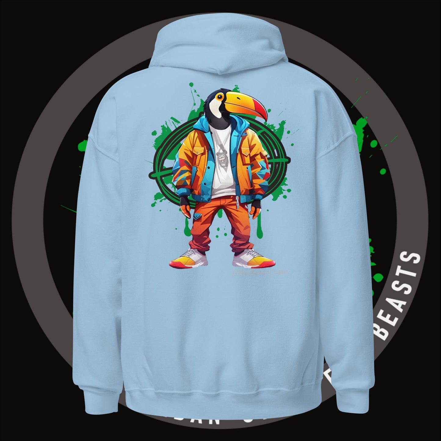Toucan Full Color - Unisex Hoodie