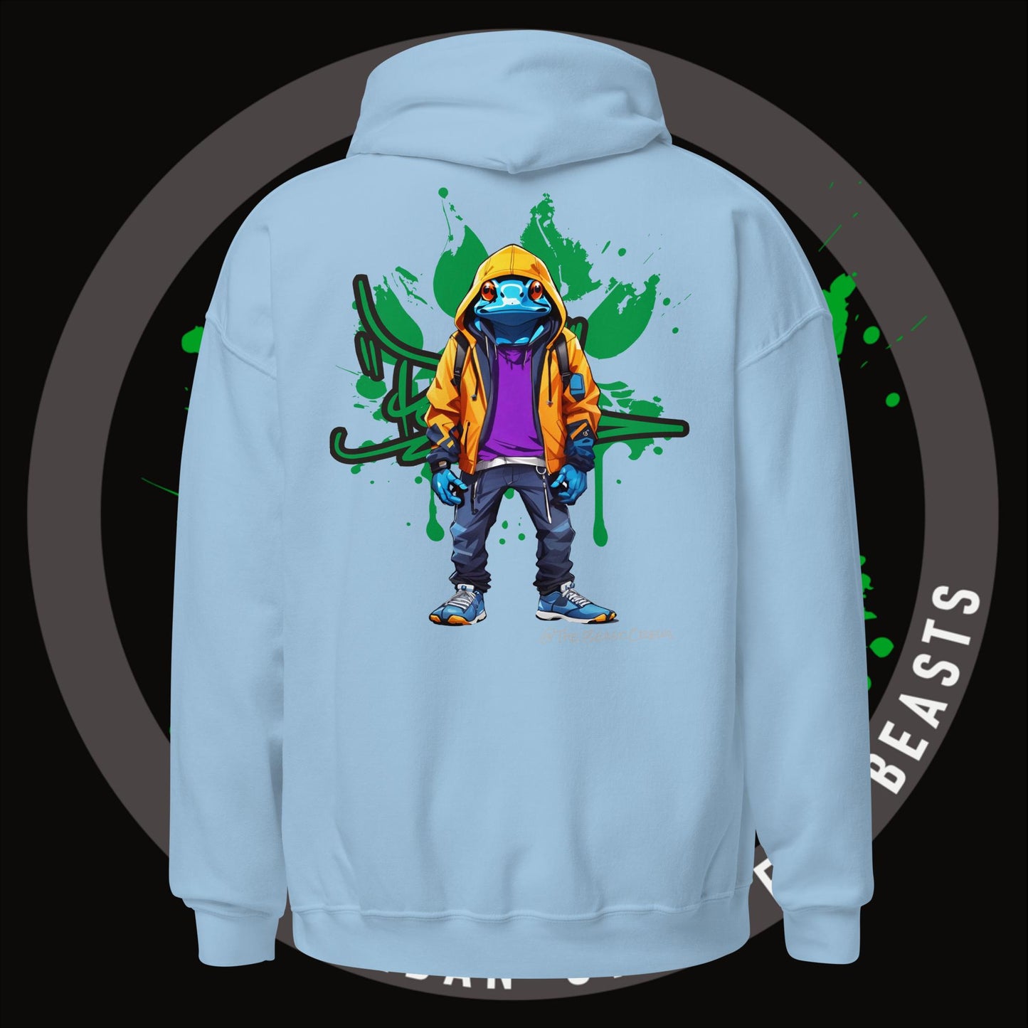 Poison Dart Frog Full Color - Unisex Hoodie
