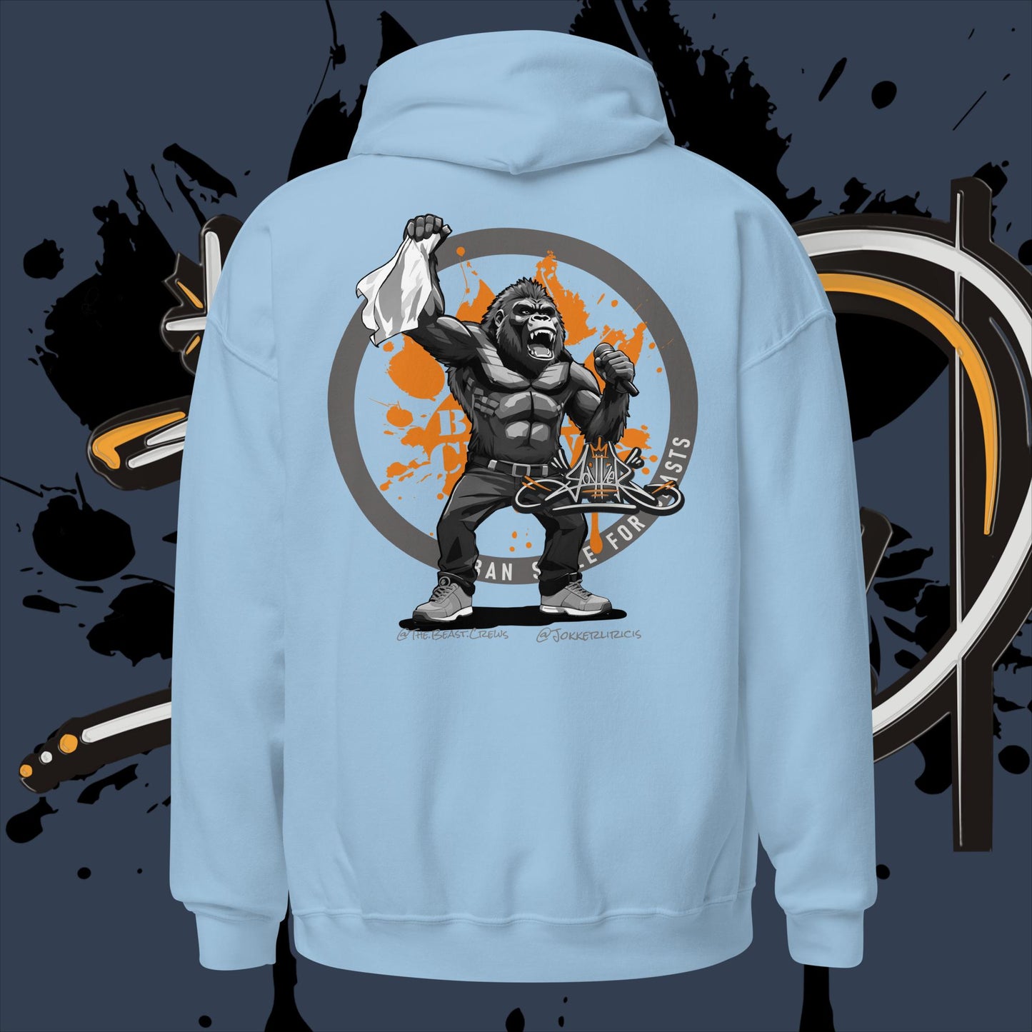 Jokker Grayscale - Unisex Hoodie