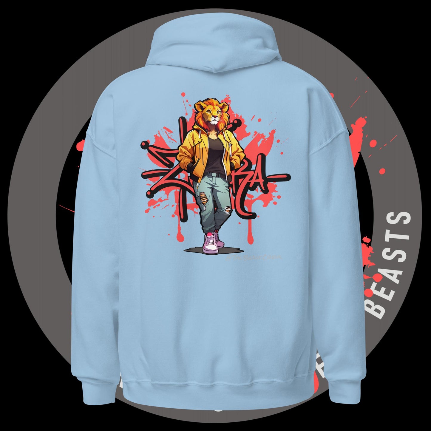 Lioness Queen Full Color - Unisex Hoodie