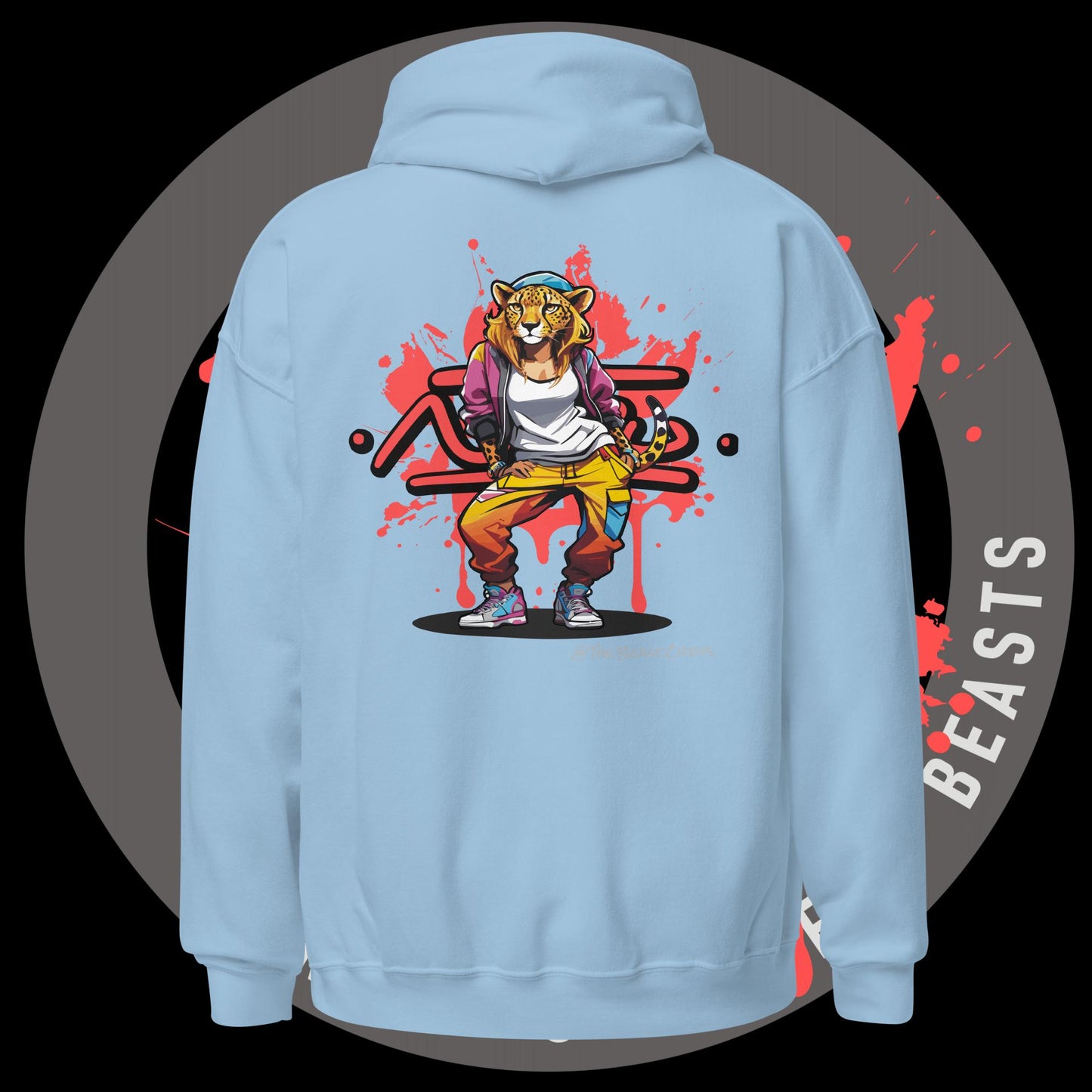 Cheetah Queen Full Color - Unisex Hoodie