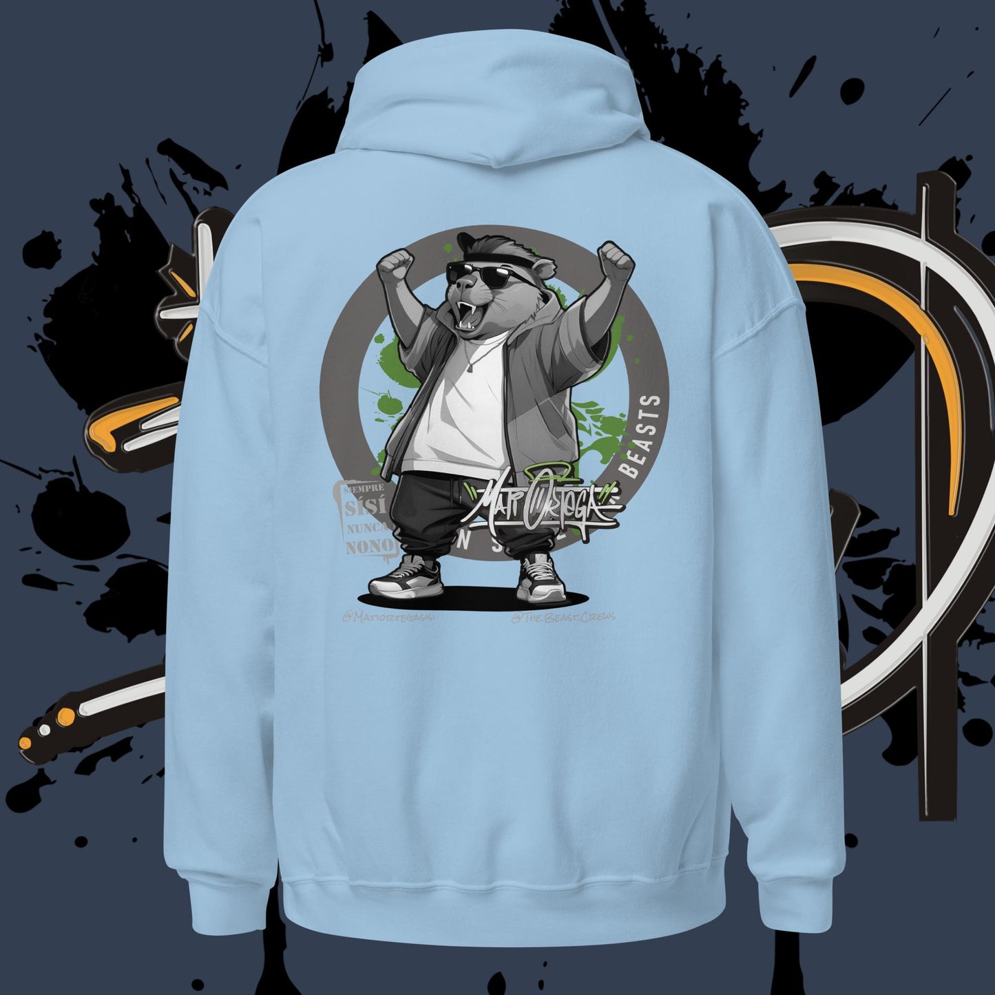 Mati Ortega Gray - Unisex Hoodie